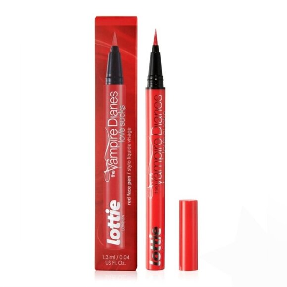 Lottie London Other - Lottie London x The Vampire Diaries: Love Sucks Collection x Red Face Pen